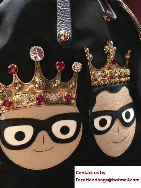 Dolce  &  Gabbana Crown Backpack Bag 2017